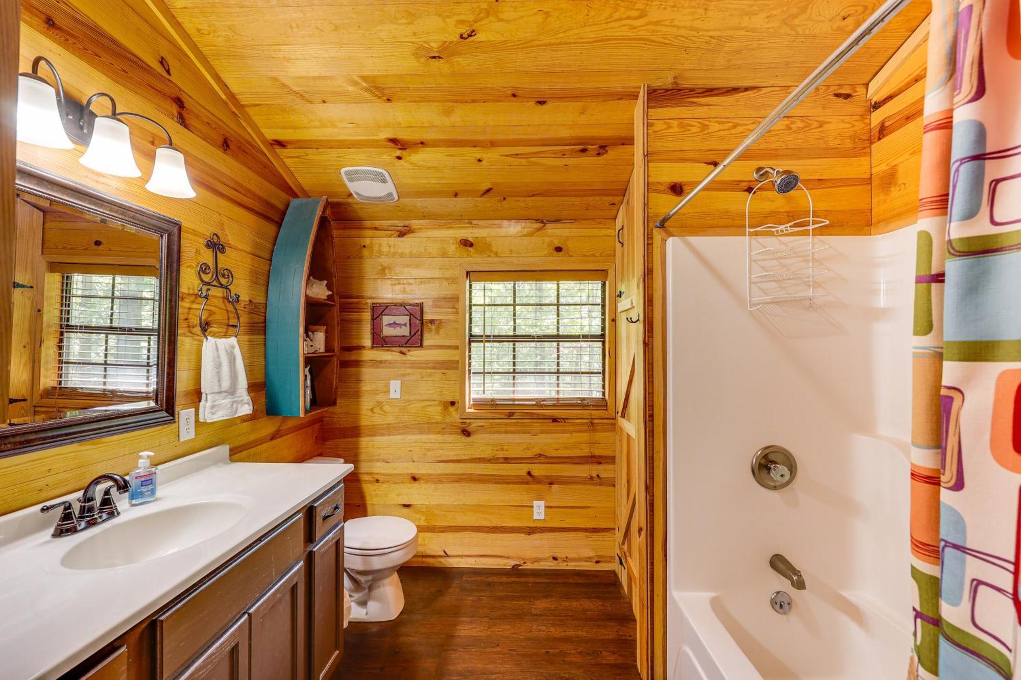 Arkansas Log Cabin Rental Near Lake Greeson! Mount Moriah Exterior foto